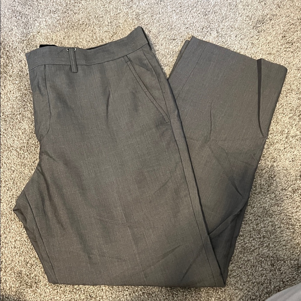 JF J.Ferrar Gray Men's Dress Pants